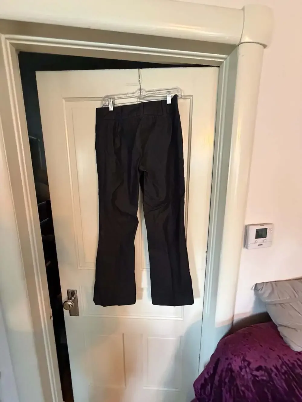 Kenneth Cole New York Women's Black Wide Leg Dress Pants Size 8